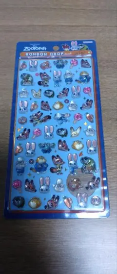 正規品　ボンボンドロップシール　ズートピア