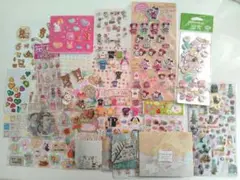 平成女児キャラクターシールセット