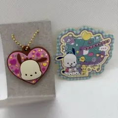 サンリオ　Love!ラバ 星ちょこクランチ　シールクッキー３　ポチャッコ