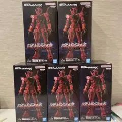 機動戦士ガンダム GQuuuuuuX 限械突破　赤いガンダム フィギュア5個