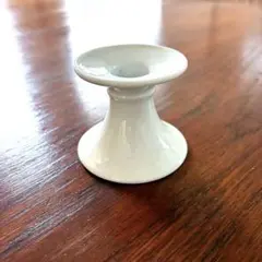 Seltmann Weidenゼルトマン・ヴァイデン陶器　白　キャンドルスタンド