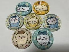 ちいかわ　刺繍　缶バッジ　7点