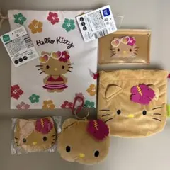 サンリオ ハローキティ 日焼けキティ キティちゃん　5点セット