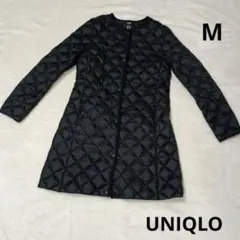 美品　ユニクロ　ウルトラライトダウンコンパクトコート　黒　M　軽量　レディース