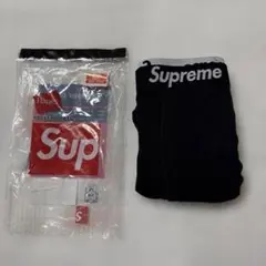 Supreme ボクサーブリーフ 黒