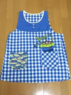 保育士 幼稚園教諭 介護士 エプロン トイストーリー M-Lサイズ