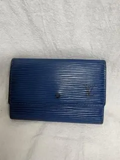 LOUIS VUITTON ルイヴィトン キーケース ブルー 青 エピ 4連 - メルカリ