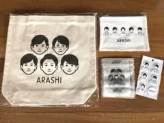 嵐を旅する展覧会 トートバッグ ポーチ ステッカー ジッパーバック