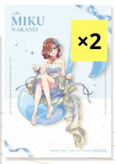 五等分の花嫁　中野三玖　クインテット　ブロマイド
