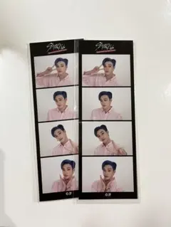 スキズ　オンラインくじ　フォトステッカー　バンチャン