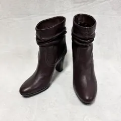 GINZA Kanematsu 銀座かねまつ レザー ショートブーツ 21.5