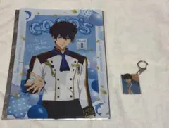 Free! ココスコラボ 七瀬遙 クリアファイル キーホルダー
