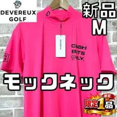 DEVERAUX GOLF 】デヴァロー レディース モックネック ピンク M - メルカリ