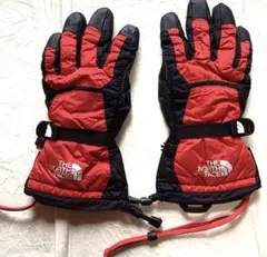 THE NORTH FACE NN86003 スキーグローブ 赤黒
