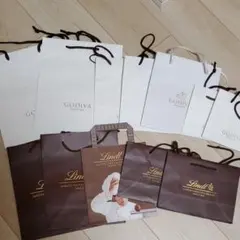 ♡リンツゴディバショップ袋12枚セット♡