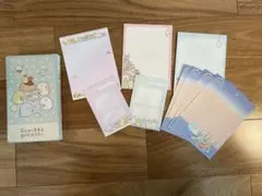 すみっコぐらし ブック型文具セット ＋ レターセットまとめ売り