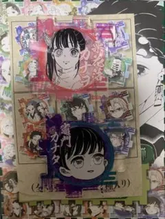 ☆ 鬼滅の刃　つながるアクリルパズル 第２弾　栗花落カナヲ　竈門カナタ