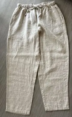 【新品未使用】FABRIC'S ファブリックス　リネン サルエルパンツ