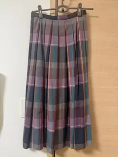 アーバンリサーチドアーズ　チェックプリーツスカート
