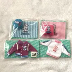 リカちゃん　一番くじ　セーラーズ　スタジャン　トレーナー　クッション　4点セット