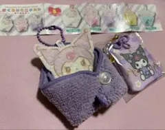 クロミ♡おくるみミニタオル♡ガチャ♡お守り風根付け♡セット