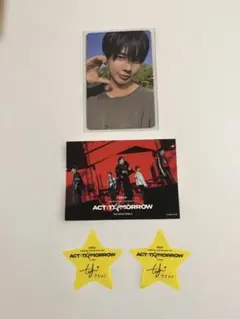 テヒョン TXT FC 特典 トレカ ステッカー なんば