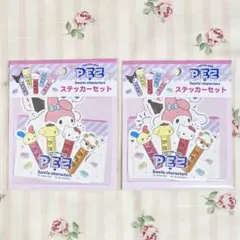 サンリオ PEZ ステッカーセット 2個セット