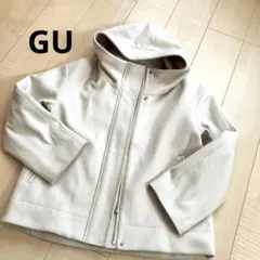 コージーメルトンショートフーディコート