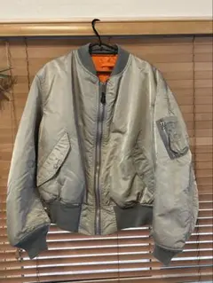 ALPHA MA-1 FLIGHT JACKET GLAY