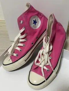 CONVERSE ピンク ハイカットスニーカー　23.5cm