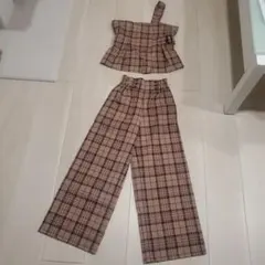 GU ワンショルダー＆パンツ セットアップ