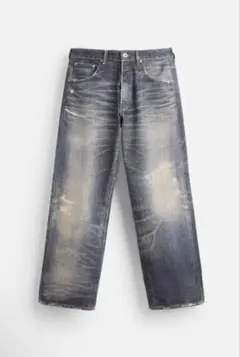 zara printed buggy denim Seoul Edition
