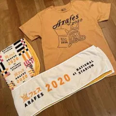 ARASHI 嵐 2020 アラフェスフード付マフラータオル＆Tシャツ２点セット