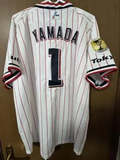 東京ヤクルトスワローズ 山田哲人 ユニフォーム Lサイズ - メルカリ