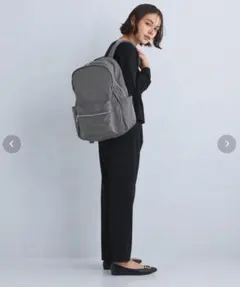 現行品 ダブルジップ バックパック / リュック - はっ水 -のサムネイル