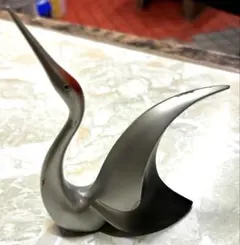 【美品】ビンテージ　鯨　金属　置物　インテリア　工芸品　美術品　A2509 美品】ビンテージ 鯨 金属 置物 インテリア 美術品 工芸品 A2509