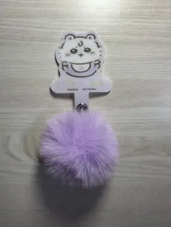 ちいかわbaby ノベルティ ぽんぽんチャーム付きフォンタブ モモンガ
