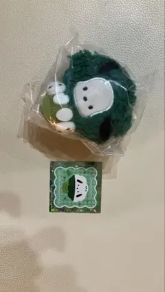 サンリオキャラクターズ にっこりーノ マスコット ポチャッコ①シールあり