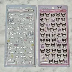 【正規品】ボンボンドロップシール　サンリオmini シナモン クロミ ２点セット