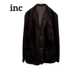 inc　インク　 コーデュロイ テーラードジャケット　シンプル　暖か