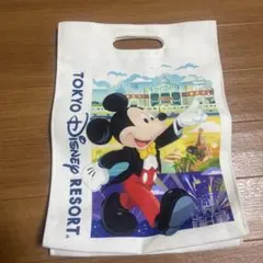 東京ディズニーリゾート ショッピングバッグ柄 トートバッグ ミッキーミニー
