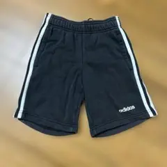 adidas ハーフパンツ ブラック 130cm