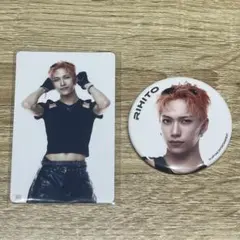 INI XQUARE 池崎理人 トレカ 100 缶バッジ