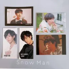 SnowMan 阿部亮平 シングル 特典 ステッカー