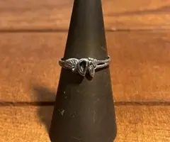 ジャンク品　石なし　シルバー925 リング