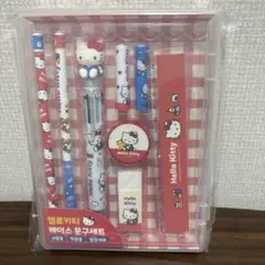 [신품/미사용] 한국 문구 산리오 헬로키티 문구 세트