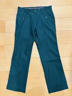 【美品】マンシングウェア Munsingwear ゴルフパンツ グリーン系 82のサムネイル