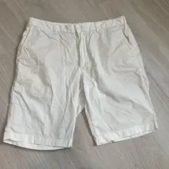 ホワイト コットン ショートパンツのサムネイル