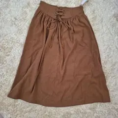 r.p.s レースアップロングスカート M