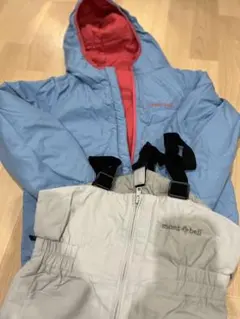 モンベル ジュニア120 スキーウェア上下セット